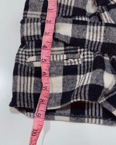Plaid Belted Shorts (with free top)