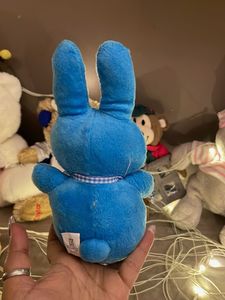 Blue Plush Bunny
