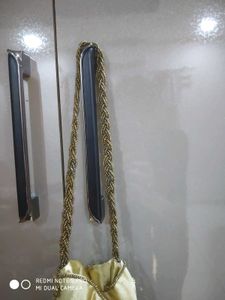 Embellished Potli Bag with Mirror Work