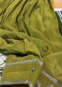 Beautiful Olive Green kurta set