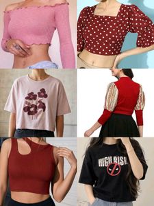 Trendy Crop Tops Collection