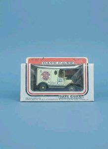 Vintage British Meat Delivery Van Toy
