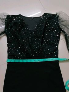 black dress