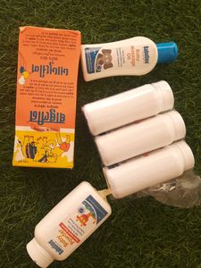 Babylines Baby Powder 50ml - Pack of 4 with 2 item