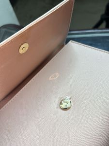 Michael Kors Pink Textured Clutch