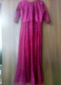 Mother Daughter Ethnic Gown Combo