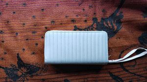 Cute Blue Daisy Clutch Wallet