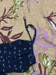 Chic Off-Shoulder Printed Top