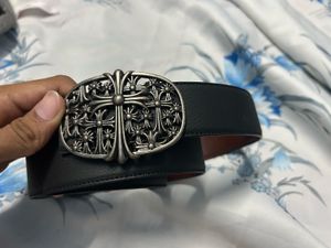 Chrome Hearts Style Belt Buckle