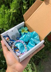 Cute Aqua Blue Accessory Gift Set