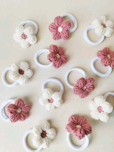 2 hair tie for 99 rupees only 🌸