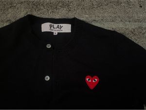 Comme des Garcons Play heart-logo cardigan