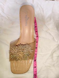 Chic Clear Mules Sandals