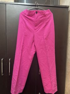 Zara Vibrant Pink Pants