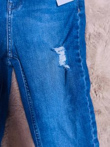 TIFMisguided High Waisted Denim With Spandex Size
