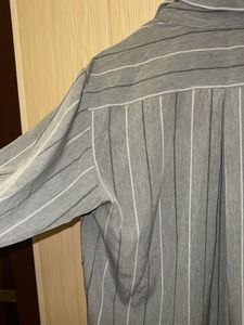 Classic Striped Button-Down Shirt