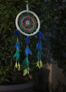 Handmade Dreamcatcher with Feathers