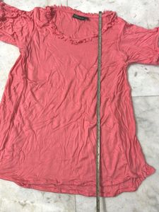 Girl’s Pretty Coral  Top