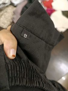 Black Tailored uniform Skorts