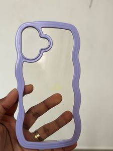 Lilac Cloud Phone Case for iPhone 16