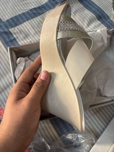 Sparkling Wedge Sandals