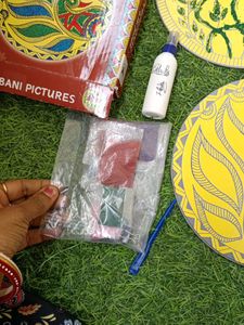 Madhubani Sand Art Kit(2 boards unused)