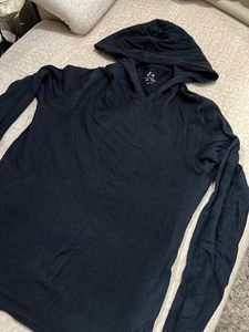 Men’s Black Long Sleeve Hoodie