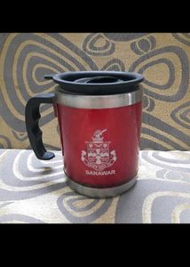 Red Insulated Travel Mug