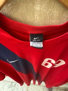 Nike Red "69" Dri-fit Football jersey