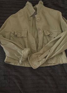 Women's Khaki Utility Jacket