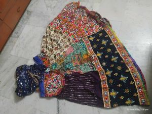 Vibrant Pink Bandhani Lehenga Choli