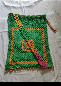 Handmade Crochet Tote Bag