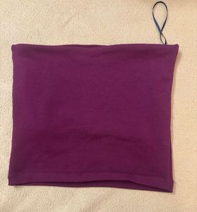 Burgundy "One Chance" Tube Top