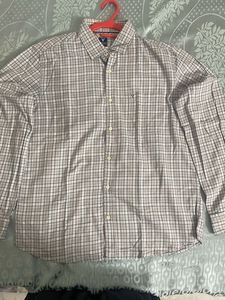 Van Heusen Checkered Shirt - Size L