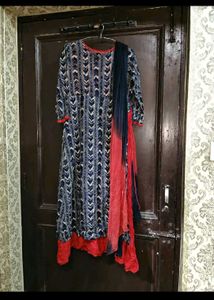 women kurta with dupata