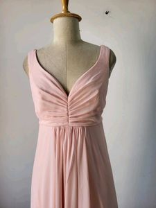 Elegant chiffon gown