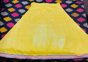 Designer Yellow Lehenga Choli Set