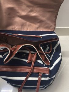 Caprese Striped Backpack