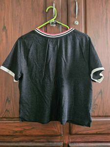 Striped Trim T-Shirt
