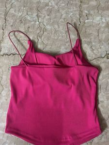 Hot Pink Spaghetti Strap Top