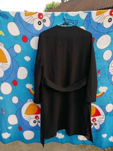 Black Long Party wear suit coat
