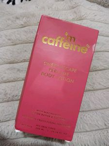 Incredible Caffeine Perfume Body Lotion