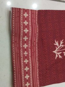 Maroon Printed Kurta