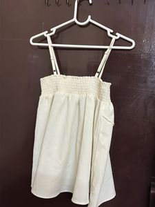 cute sleeves ballon top/skirt