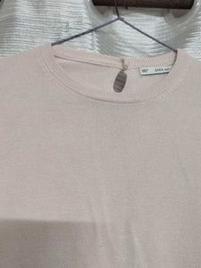 Chic Pink Long-Sleeve Top