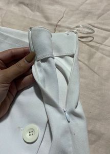 Cute Off White Skort
