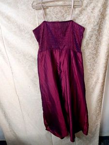 Beautiful Maroon  Gown