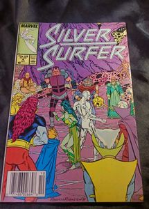 Silver Surfer Comic #4 Marvel