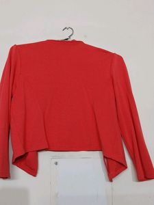 Full Sleeve Crop Hot Pink Blazer