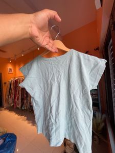 Light Blue "Think Outside The Box" Tee